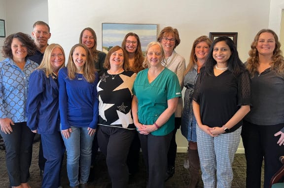 Locascio Family Dentistry team - Anna, Kristi, Dr. Locascio, Vicky, Deserie